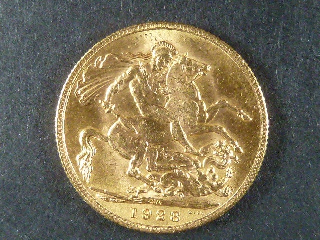 1 Pound 1928 SA