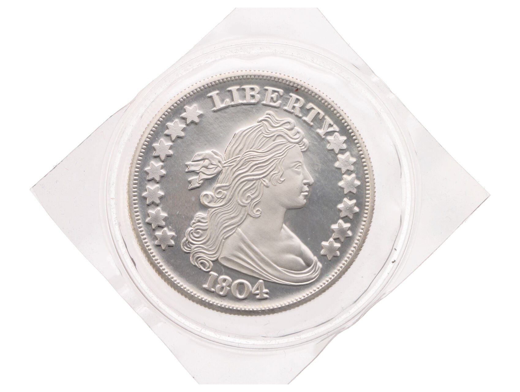1 Oz medaile 1 Dollar 1804 - Copy, 0.999 Ag