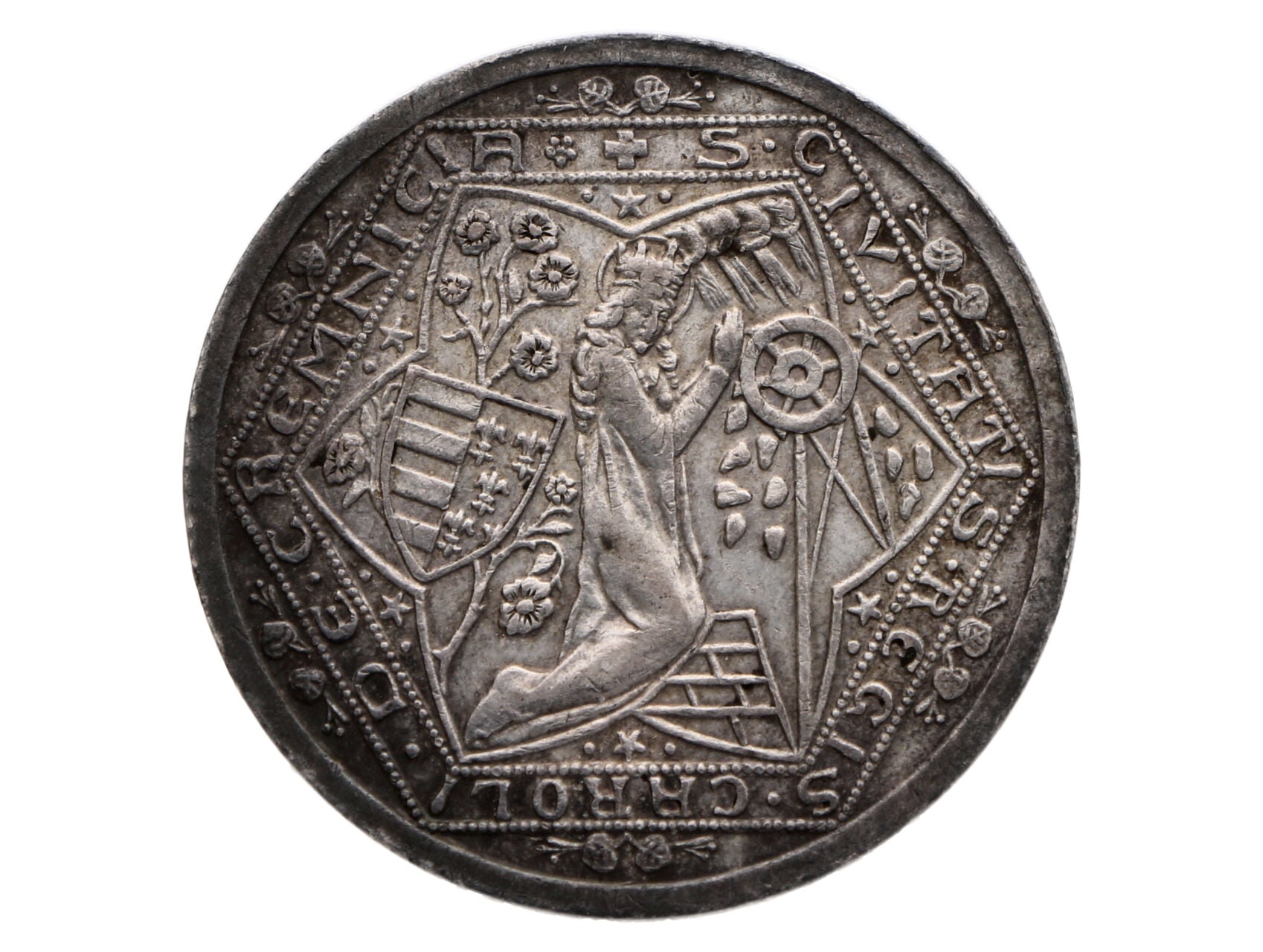Oživení Kremnického bánictva - Ag medaile 1934, 10g, raženo 562 ks.