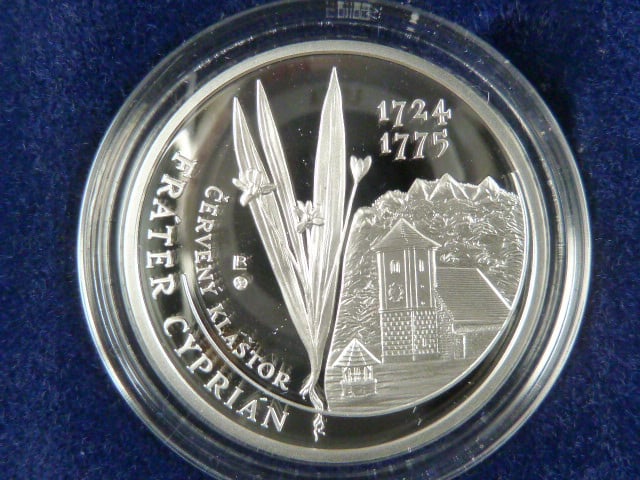 10 Euro 2024 Fráter Cyprián - 300.výročí narození