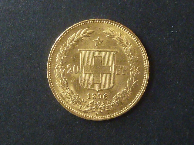20 Fr 1896