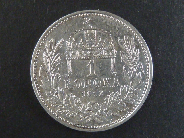 1 Koruna 1912 K.B.