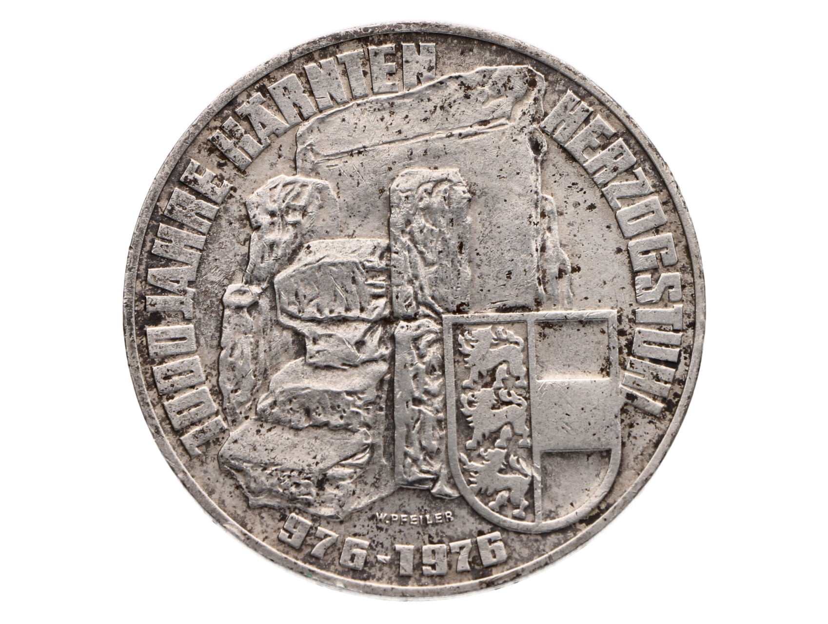 100 Schilling 1976 - 1000. výročí Korutan_
