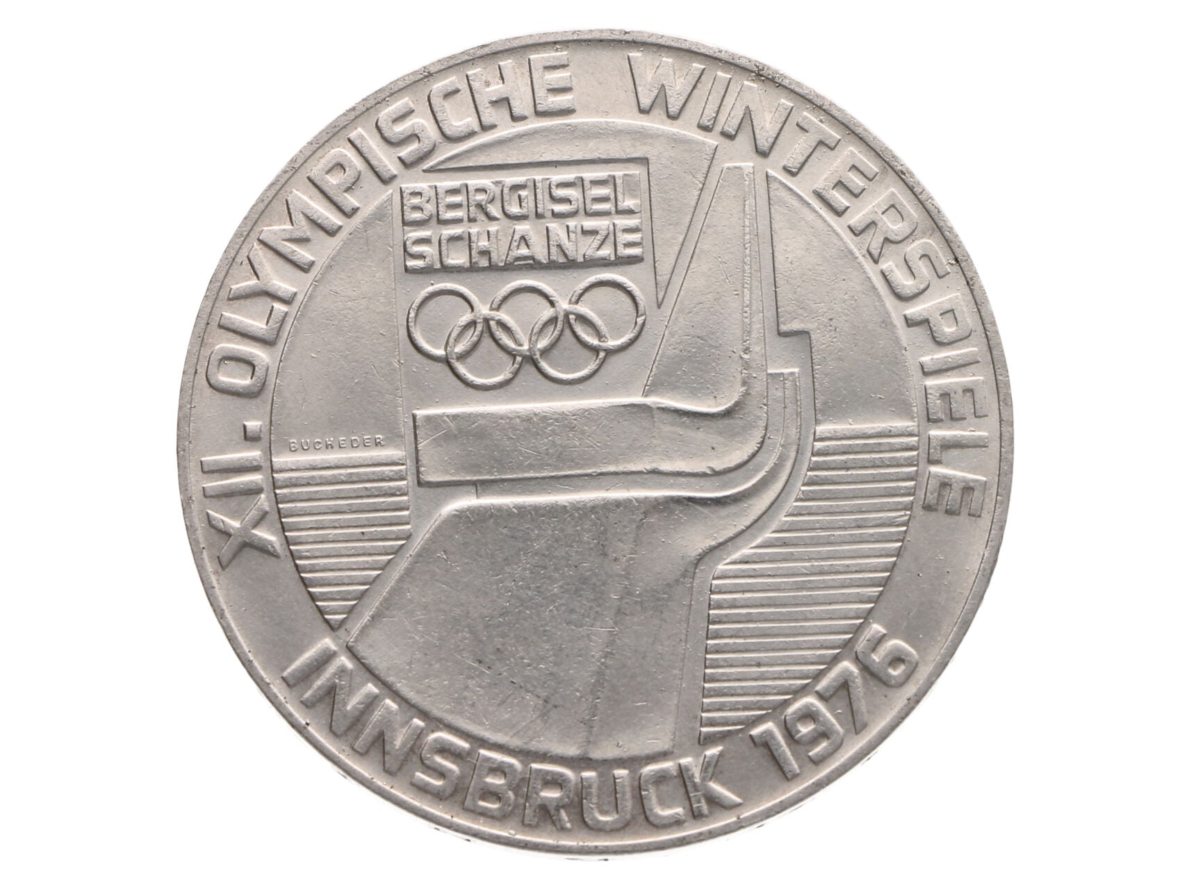 100 Schilling 1976 - zimní Olympiáda v Innsbruku_