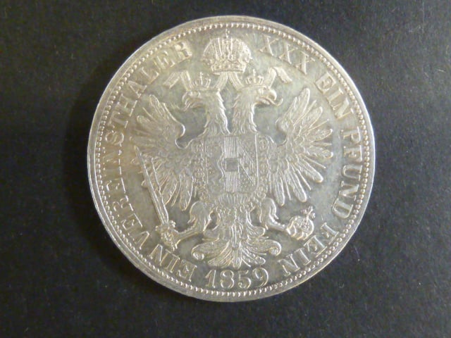Spolkový tolar 1859 A