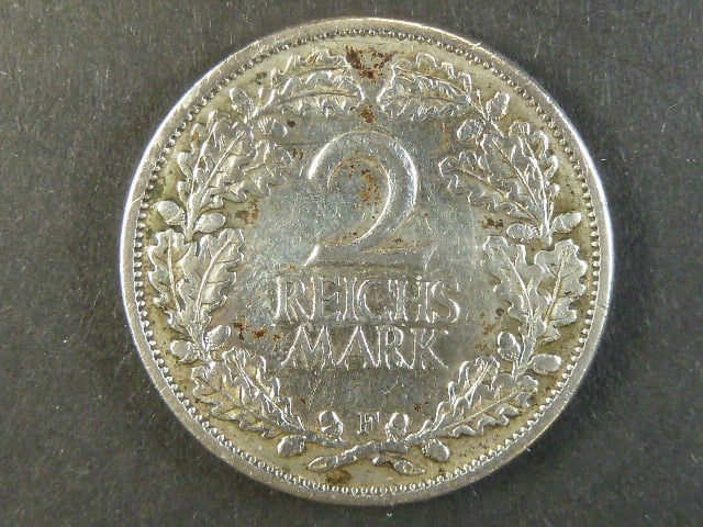 2 Reichsmark 1925 F, J.320