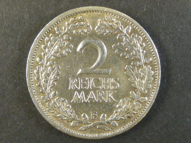 2 Reichsmark 1925 E, J.320