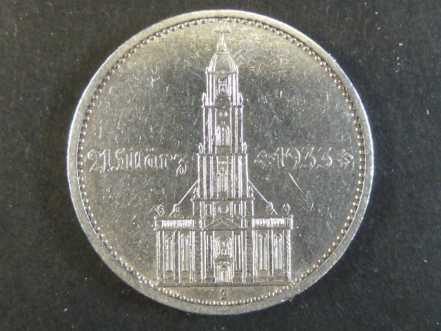 5 Reichsmark 1934 J Potsdam, J.356