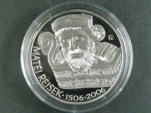 200 Kč 2006, 500.výročí úmrtí Matěje Rejska