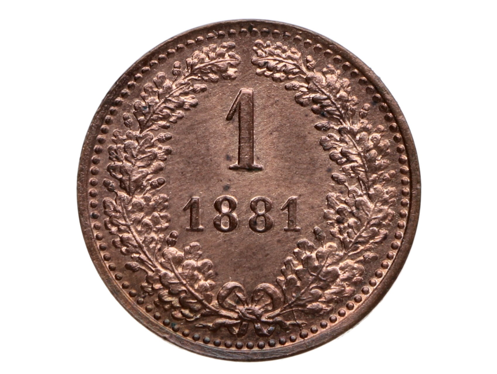 1 Krejcar 1881_