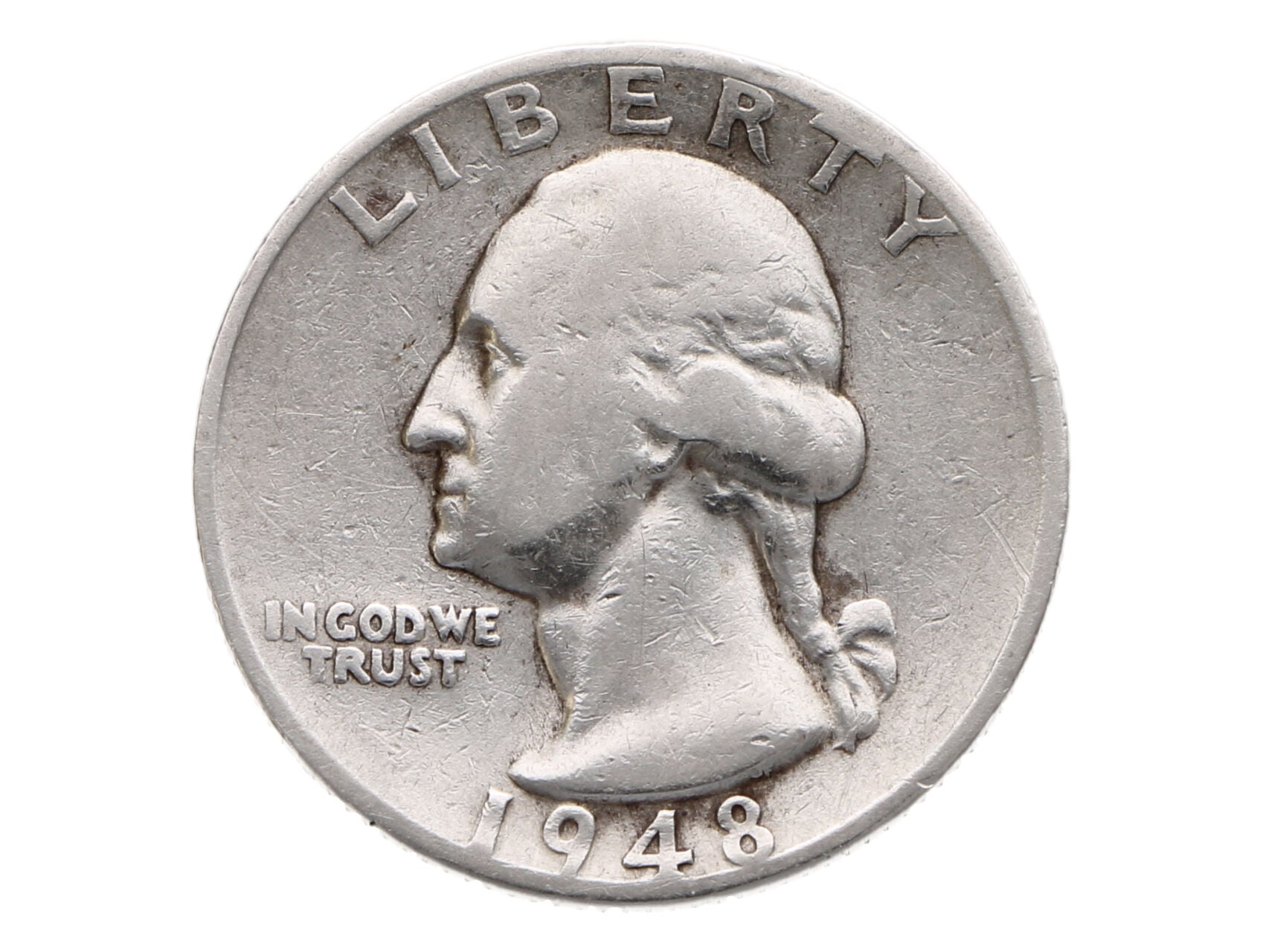 1/4 Dollar 1948S_