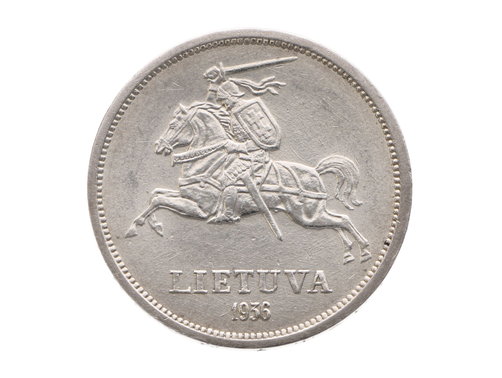 5 Litai 1936 - Jonas Basanavičius_