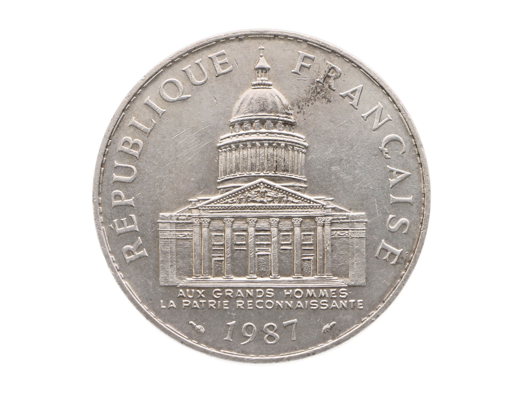 100 Frank 1987, 15g, 0.900 Ag_