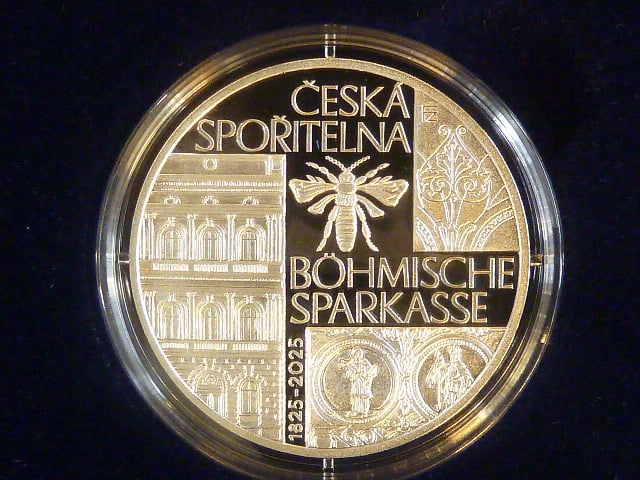 200 Kč 2025, 200. výročí založení české spořitelny Böhmische Sparkasse