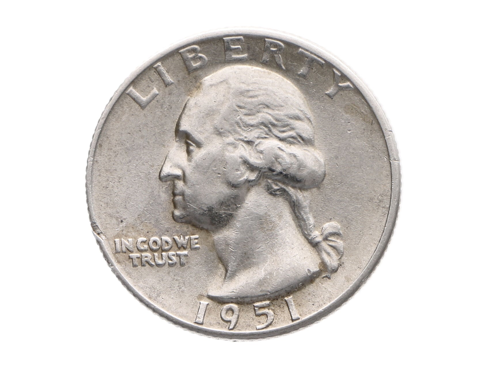 1/4 Dollar 1951D_
