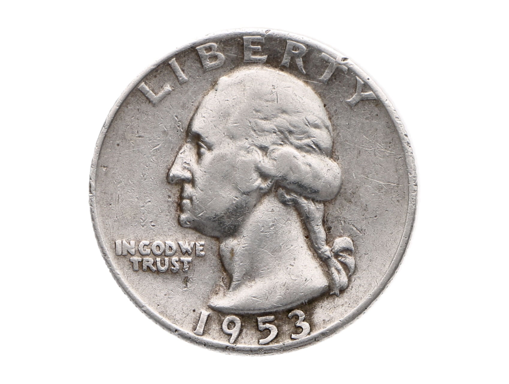 1/4 Dollar 1953D_
