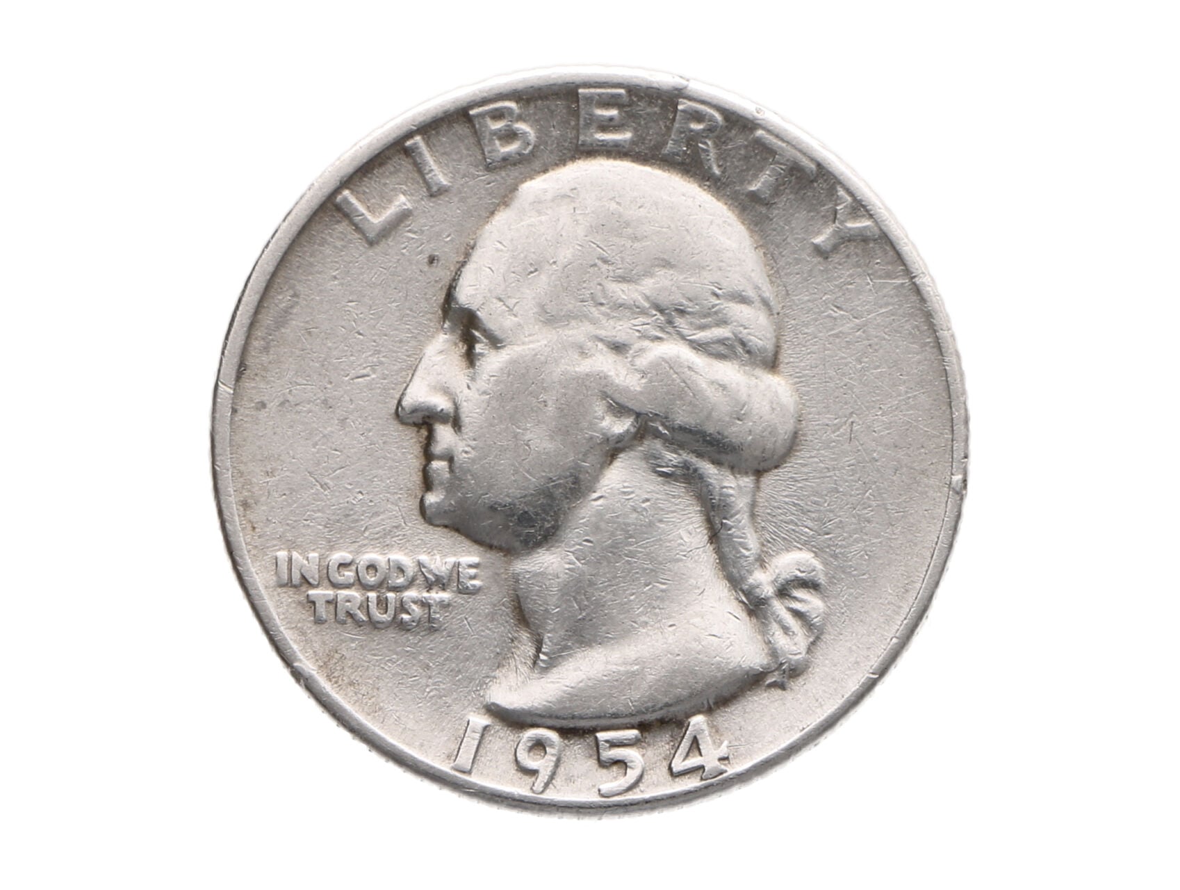 1/4 Dollar 1954_