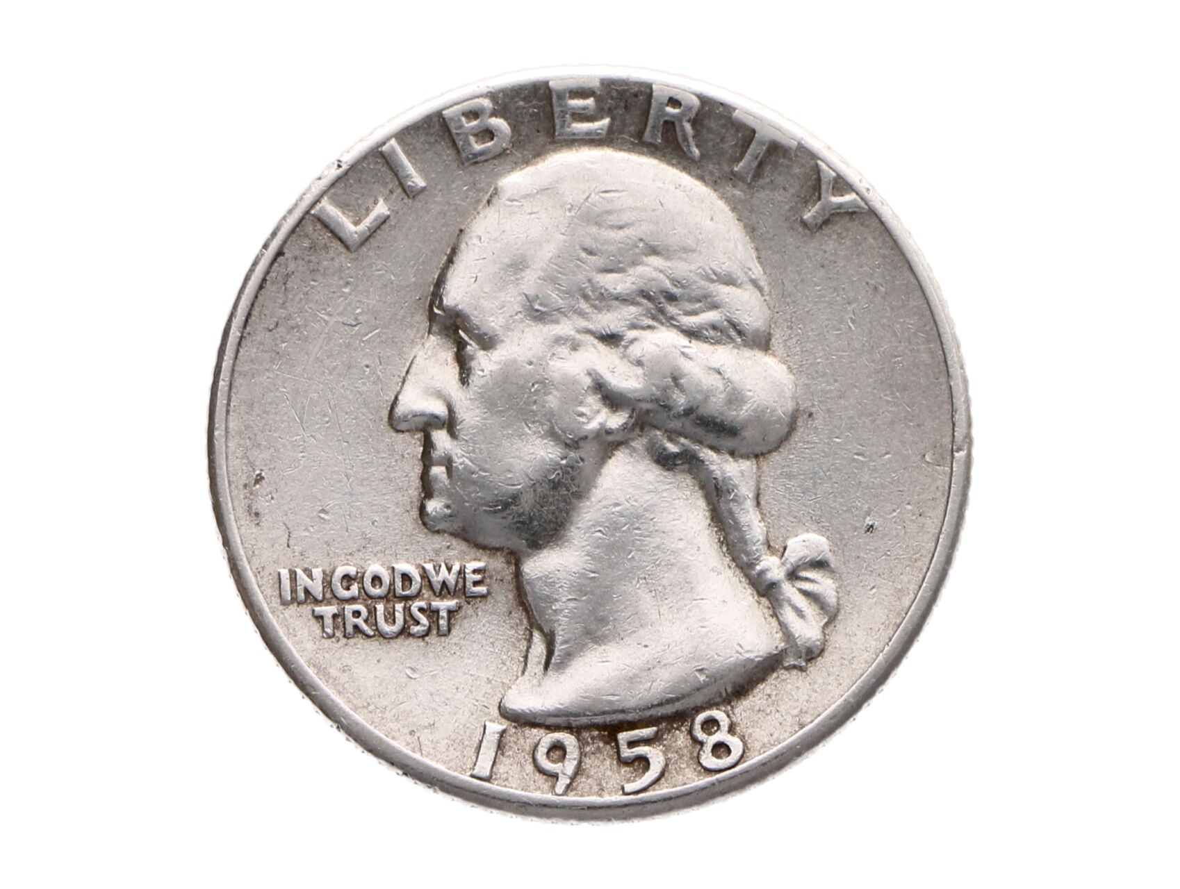1/4 Dollar 1958_