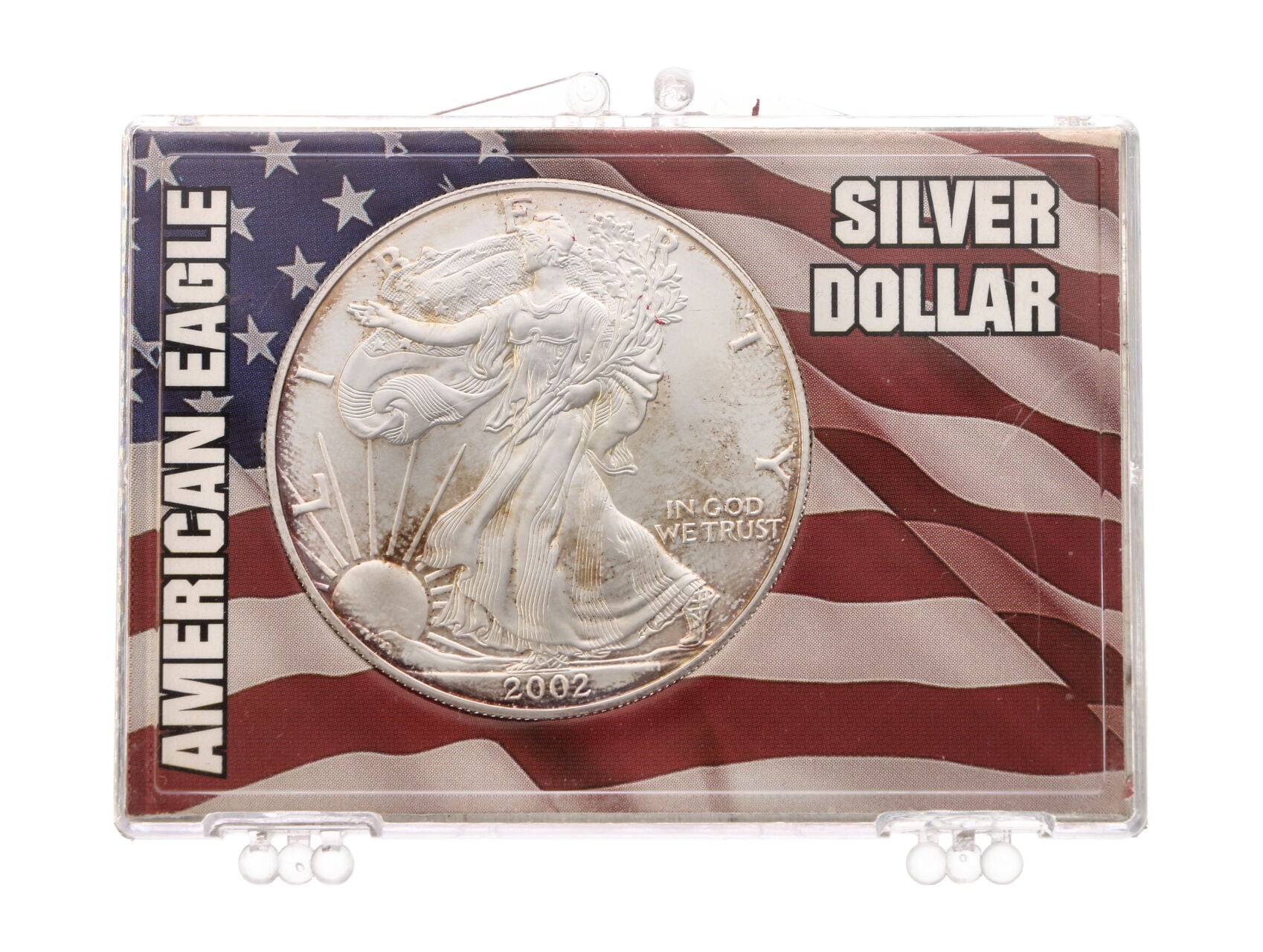 1 Dollar 2002, 1 Oz, 0.999Ag_