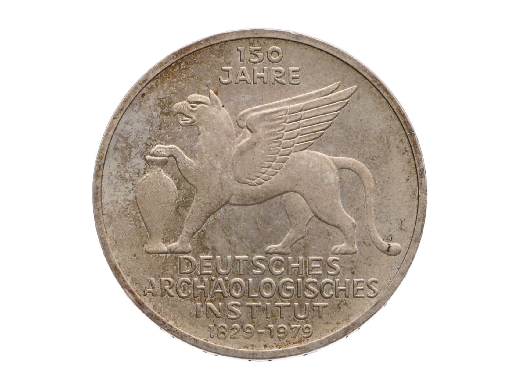 5 Marka 1979 J - 150. výročí Německého archeologického ústavu, Ag 0.625, 11.20 g._