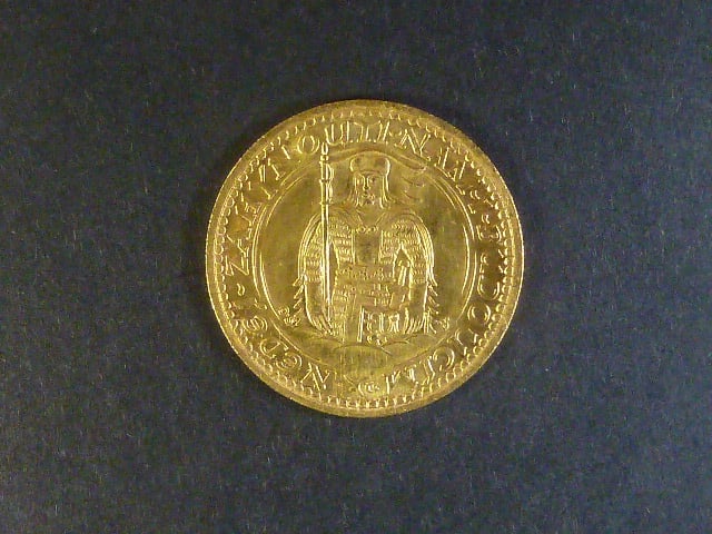 2 Dukát sv. Václav 1932, náklad 5496 kusů