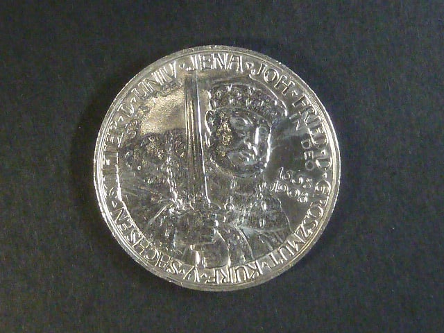 Sasko-Weimar-Eisenach, Wilhelm Ernst (1901-1918), 5 Mark 1908 A, J.161