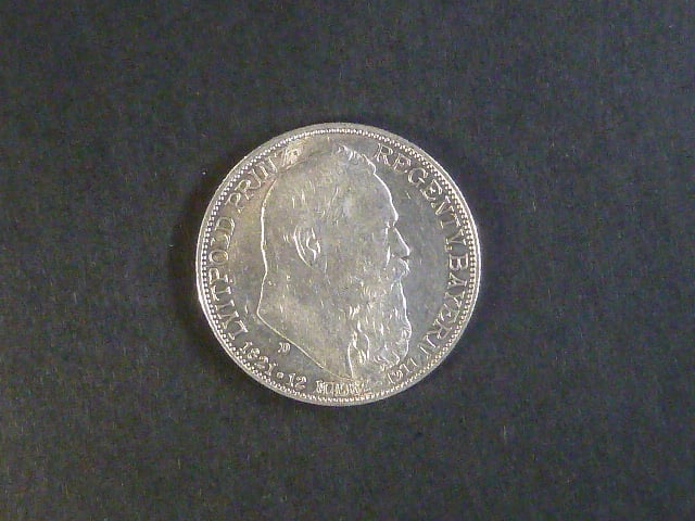 Bayern, Luitpold, Prinzregent, 2 Mark 1911 D, J. 48, KM