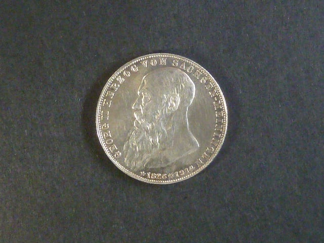 Sasko-Meningen, Georg II. (1866-1914)), 2 Mark 1915 D, J.154