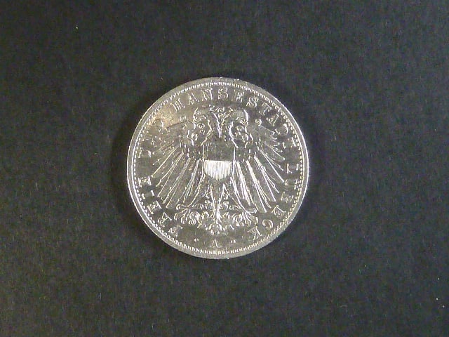 Lübeck, 2 Mark 1905 A, J. 81