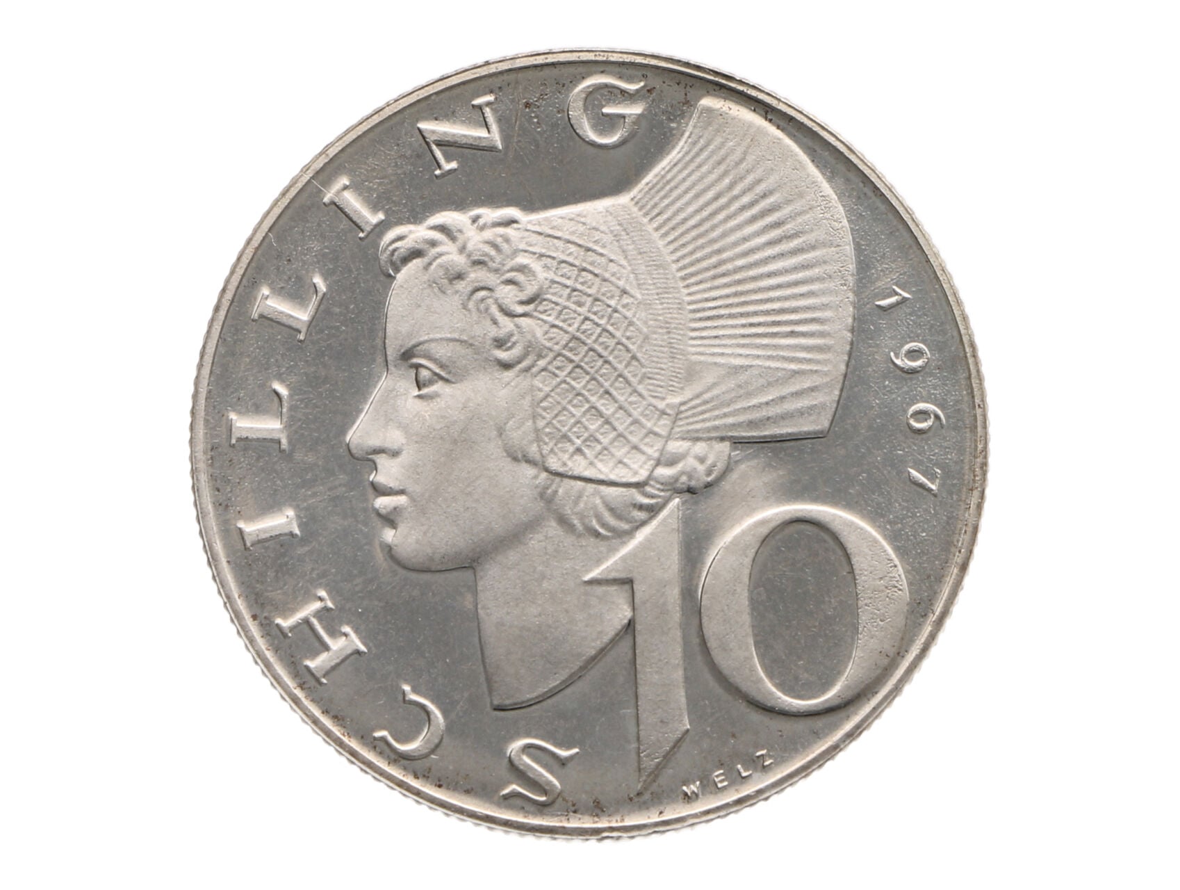 10 Schilling 1967_