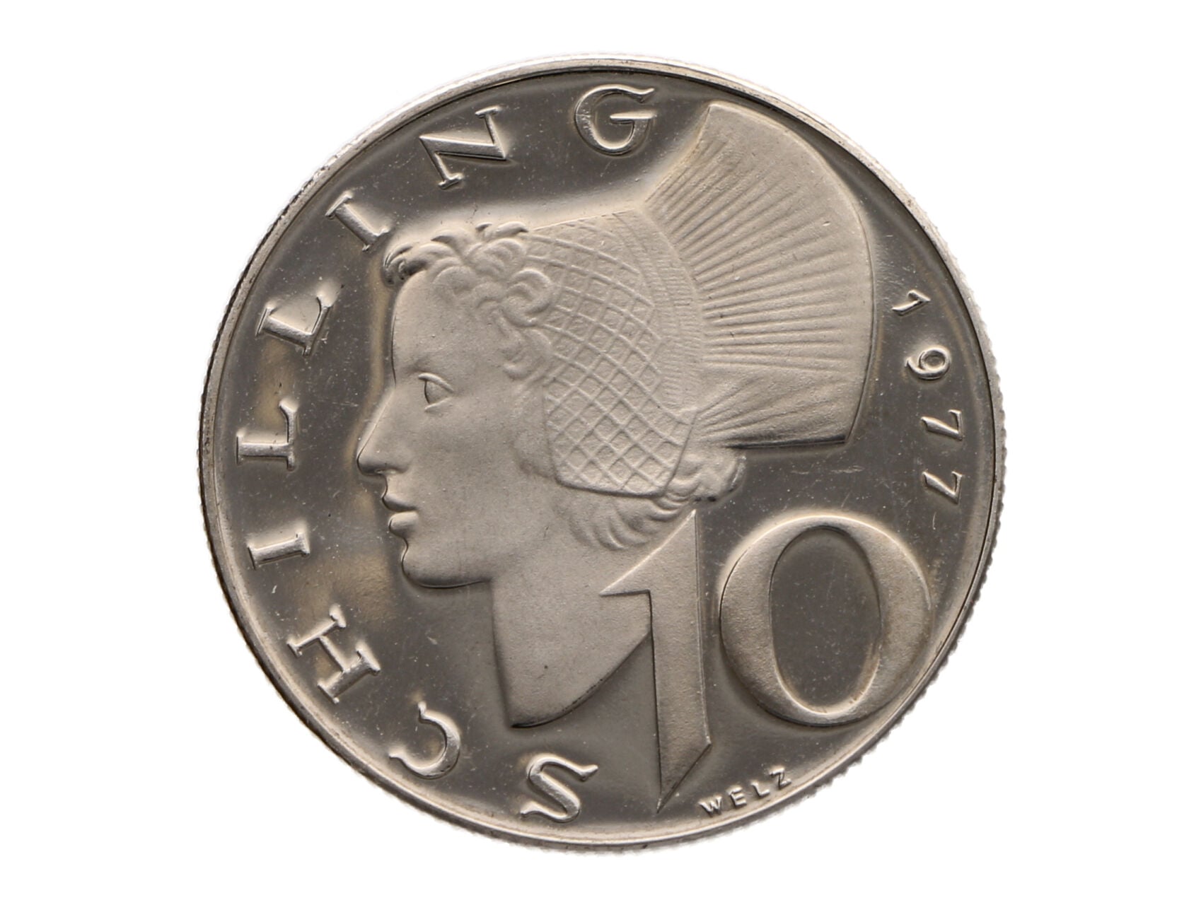 10 Schilling 1977_