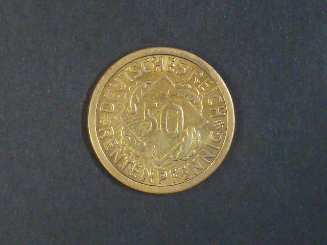 50 Pfennig 1924 J, J.310