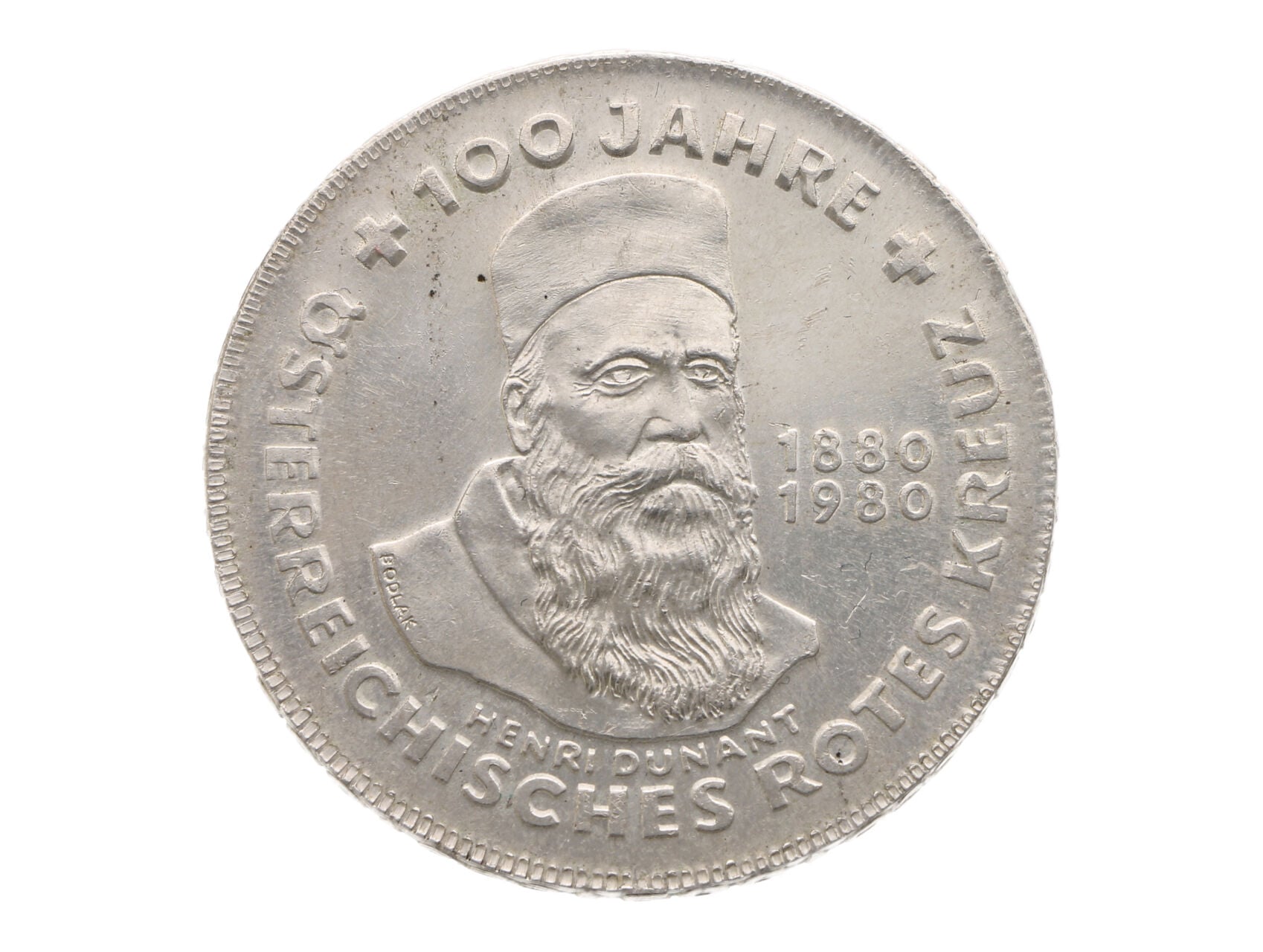 500 Schilling 1980 - 100. výročí Rakouského červeného kříže