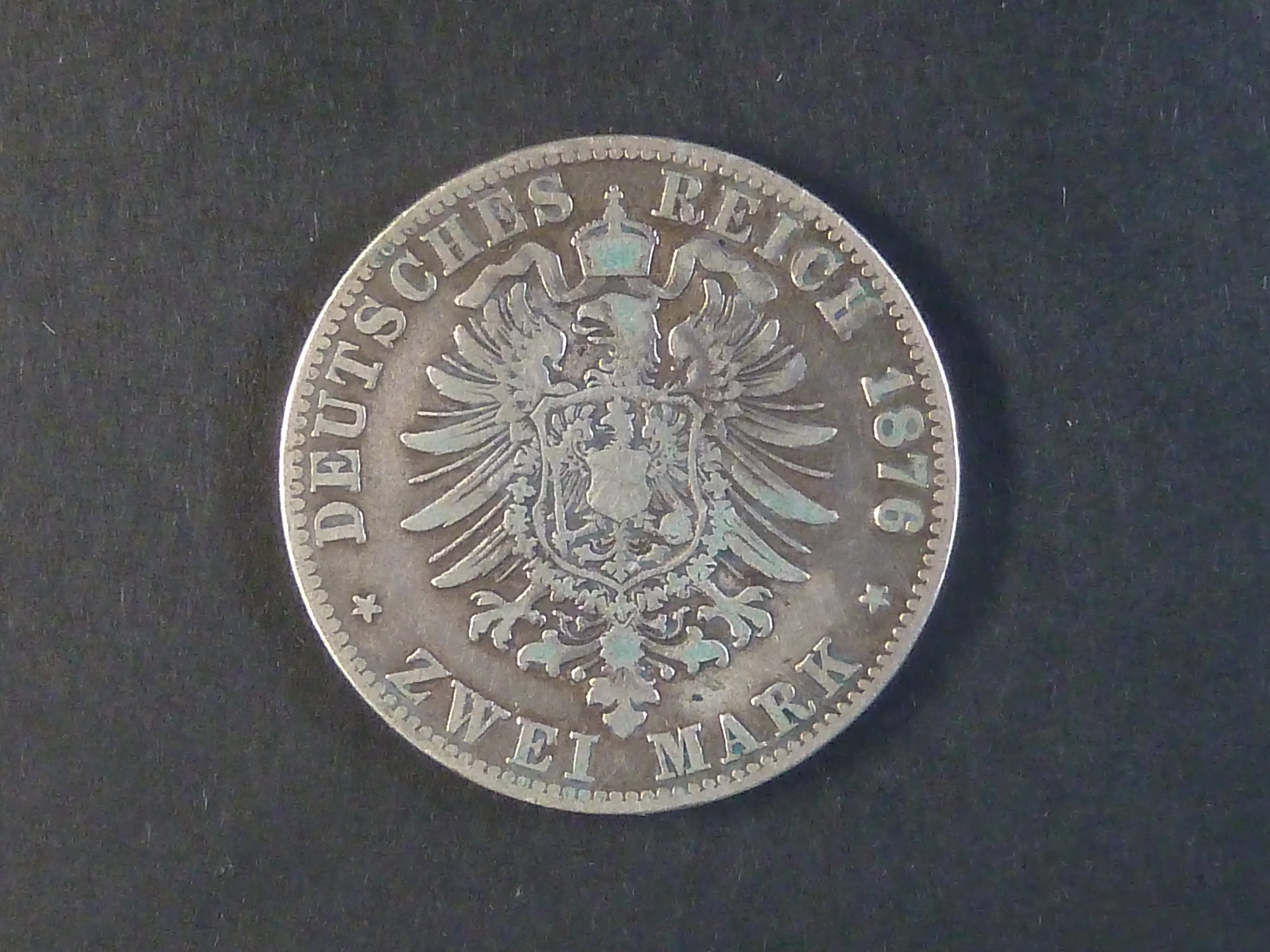 Prusko, Wilhelm I (1861-1888), 2 Mark 1876 C, J. 96
