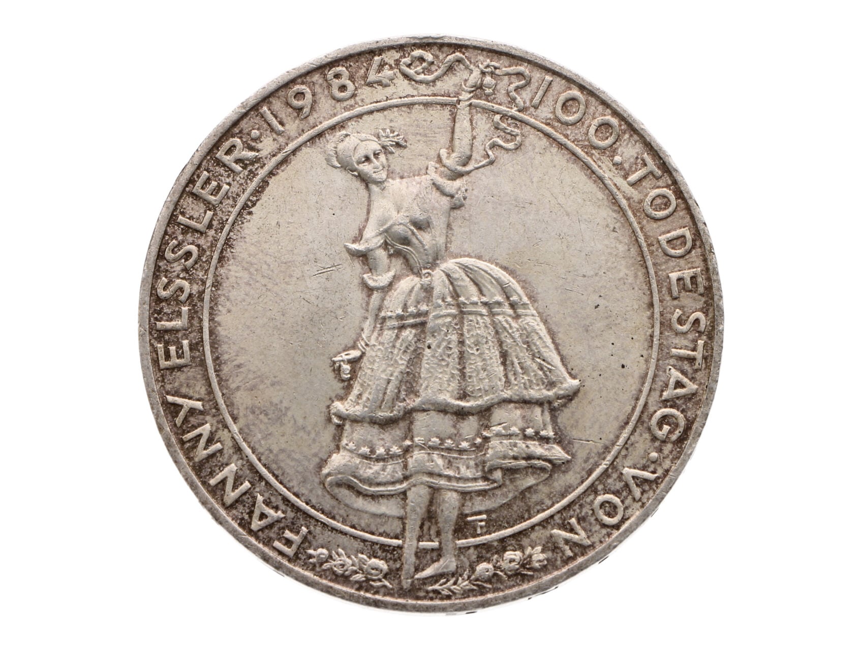 500 Schilling 1984 - 100. výročí úmrtí Fanny Elssler_