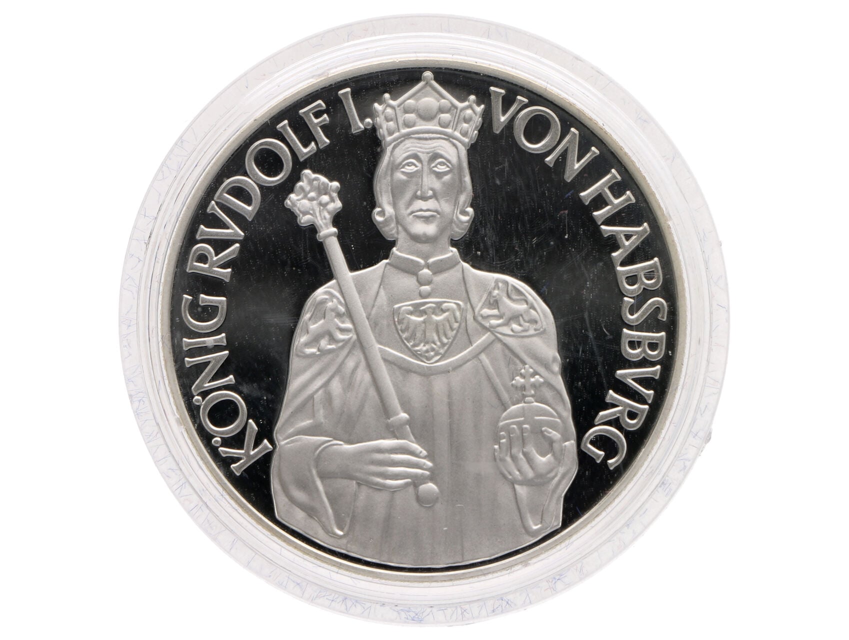 100 schilling 1991 - Rudolf I. Habsburský_
