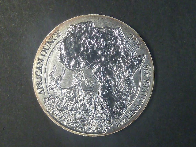 50 Francs 2014 - Impaly, 1 oz, Ag 999/1000