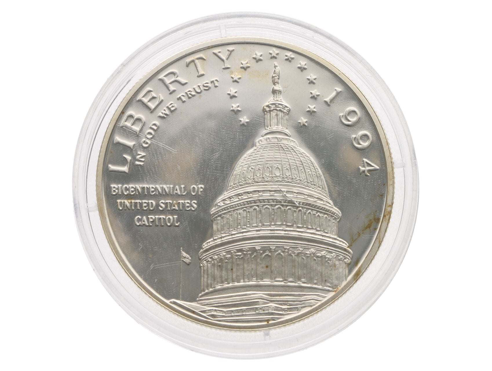 1 Dollar 1994S - 200. výročí Capitolu, 26,73g, 0.900 Ag_