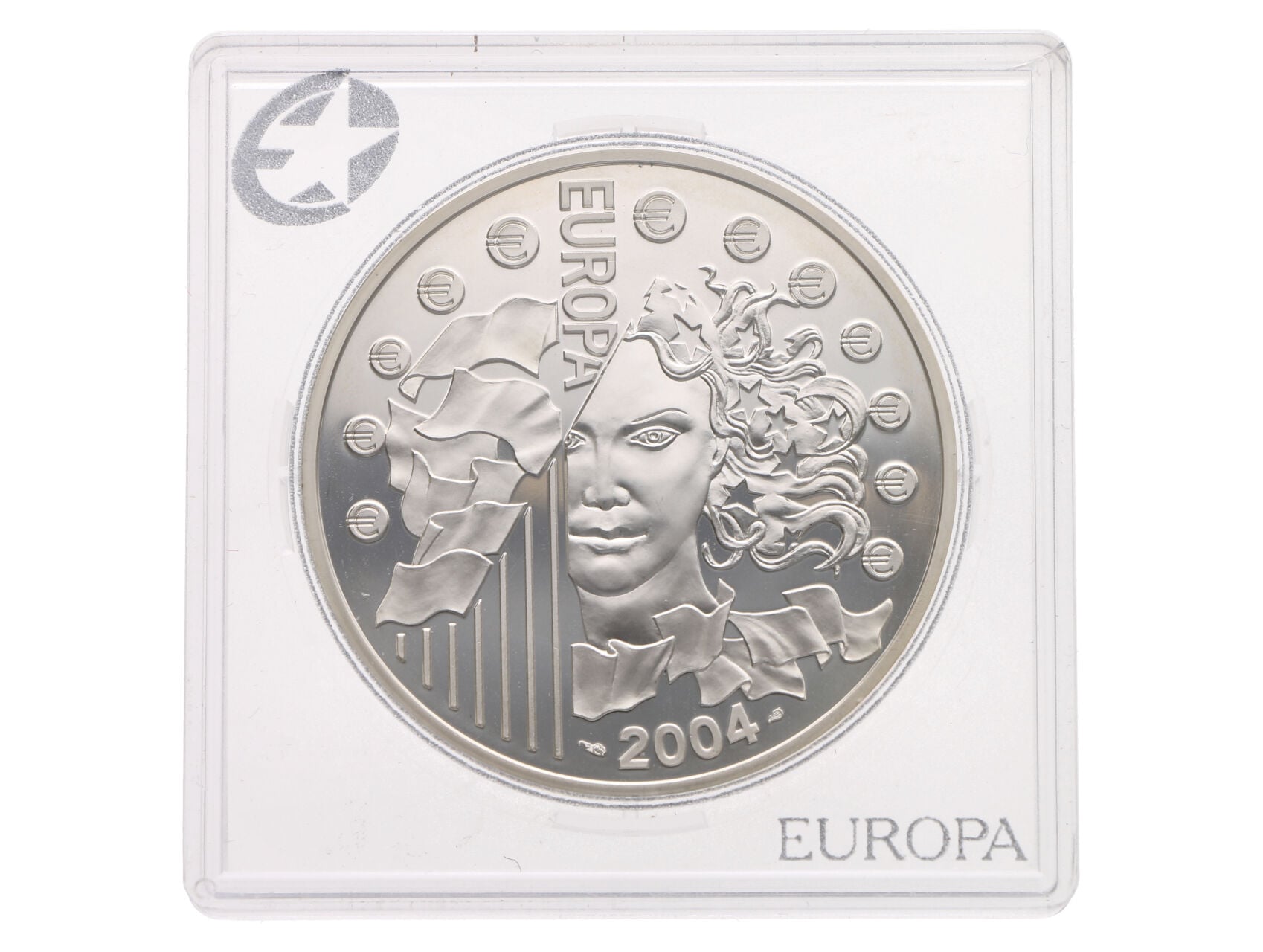 1 1/2 Euro 2004 - Rozšíření Evropské unie, 22,2g, 0.900 Ag_