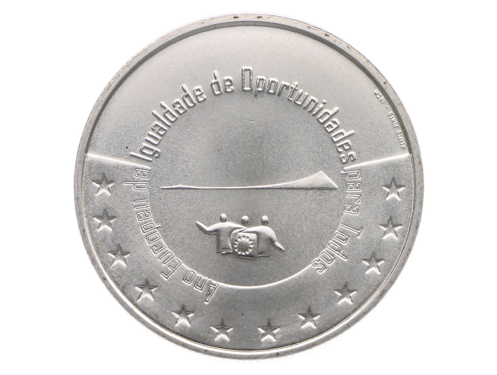 5 Euro 2007 - Evropský rok rovných příležitostí, 14,04g, 0.500 Ag_