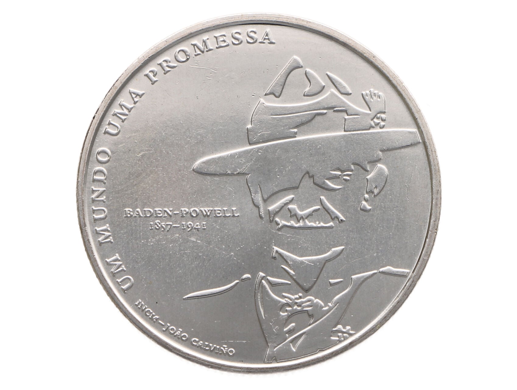 5 Euro 2007 - 100. výročí světového skautingu, 14,04g, 0.500 Ag_