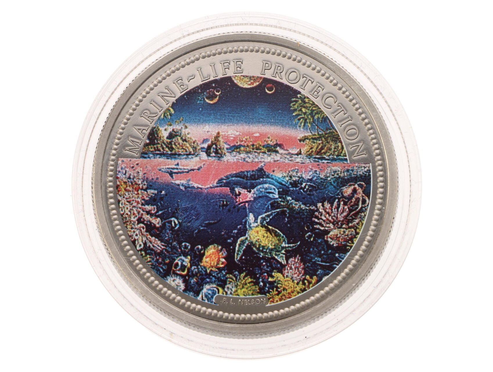 1 Dollar 1993 - Ochrana mořského života_