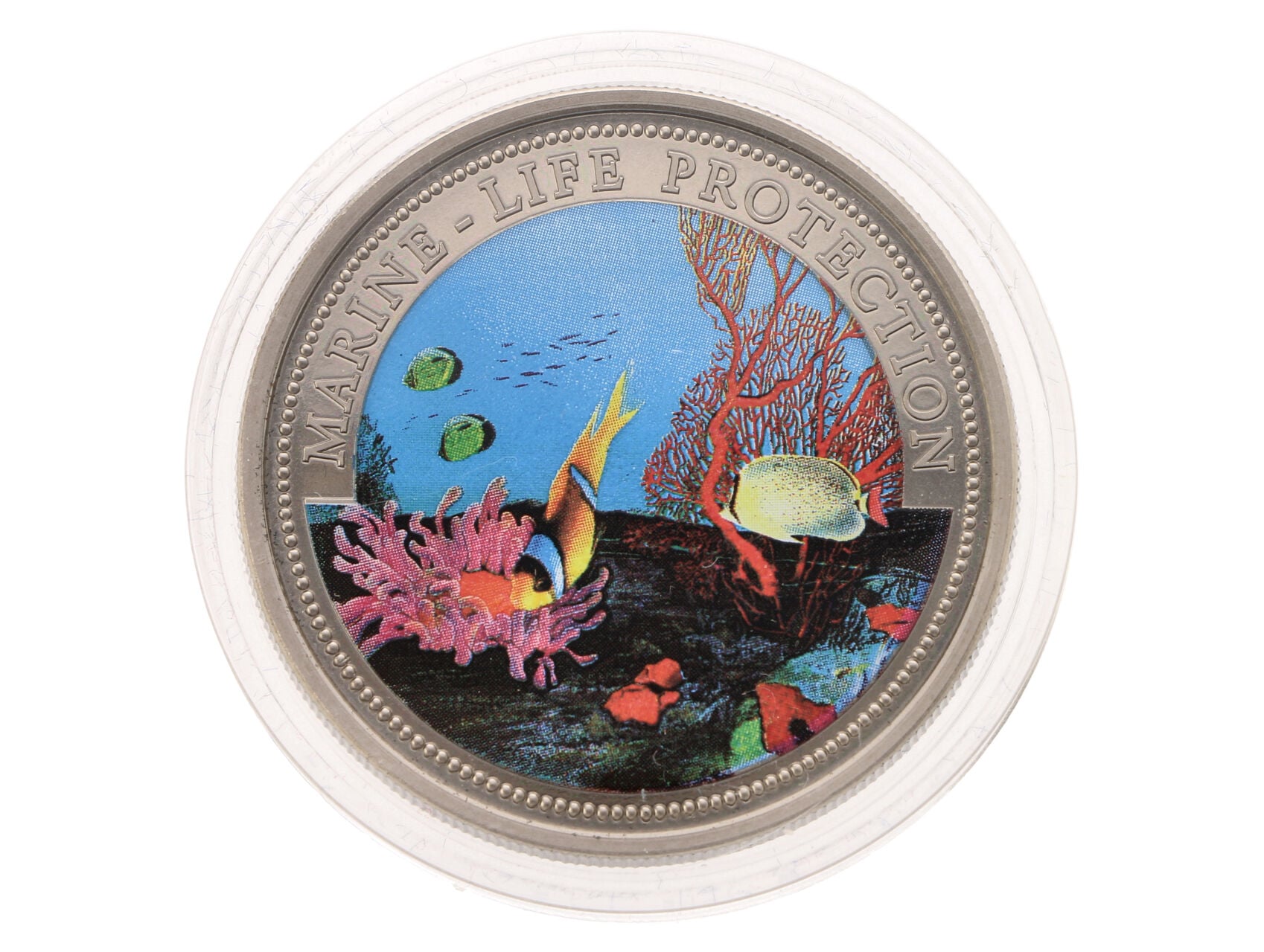 1 Dollar 1994 - Ochrana mořského života - Ryby a korály_