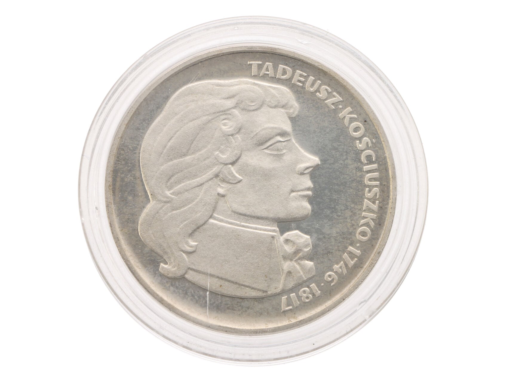 100 Zloté 1976 - Tadeusz Kosciuszko, 16,5g, 0.625 Ag_