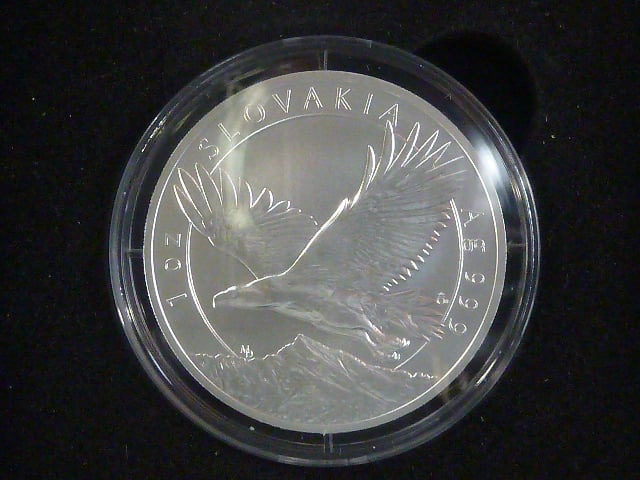 2 Dollars 2023 - Slovakia 1 oz, Ag 999