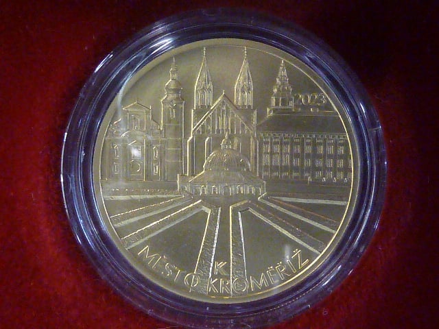 5000 Kč 2023 Městské památkové rezervace - město Kroměříž, 1/2 OZ