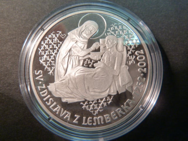200 Kč 2002, Sv. Zdislava z Lemberka