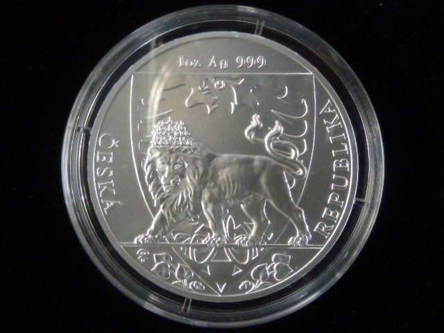 2 Dollars 2020 - Česká republika 1 oz, Ag 999, etue + certifikát
