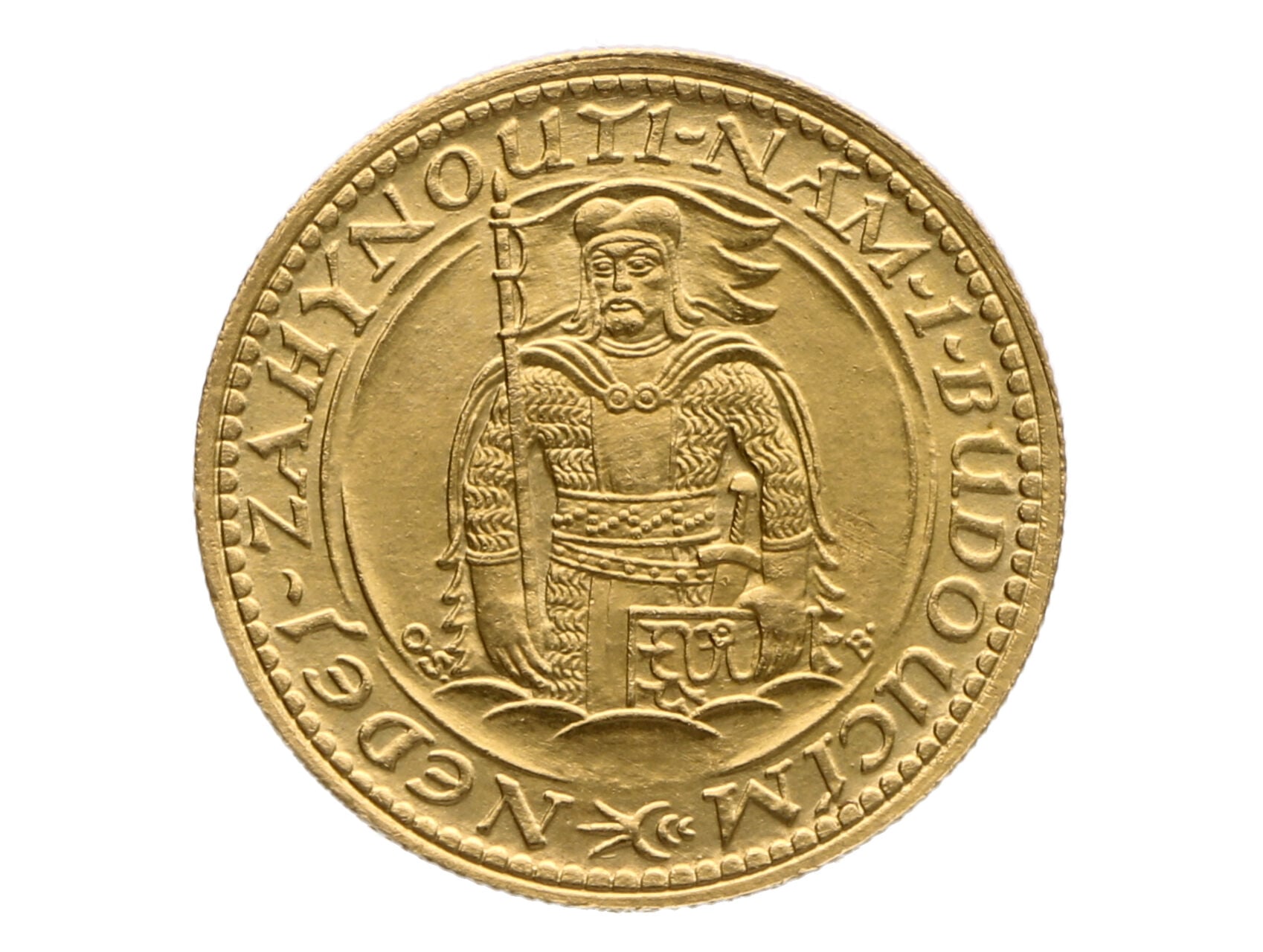 1 Dukát 1927 sv. Václav, 3.49 g, 986/1000, raženo 25774 ks_