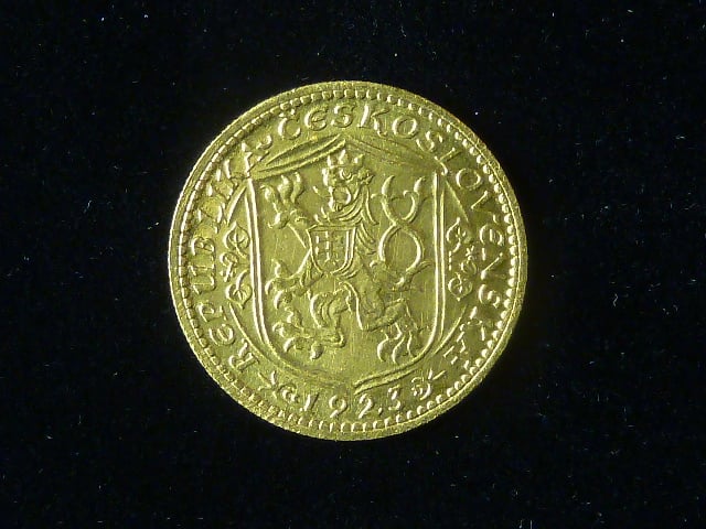 Dukát 1923 sv. Václav